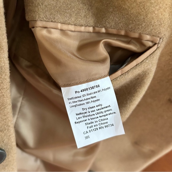 Calvin Klein Men’s Wool-Blend Overcoat - Picture 9 of 10